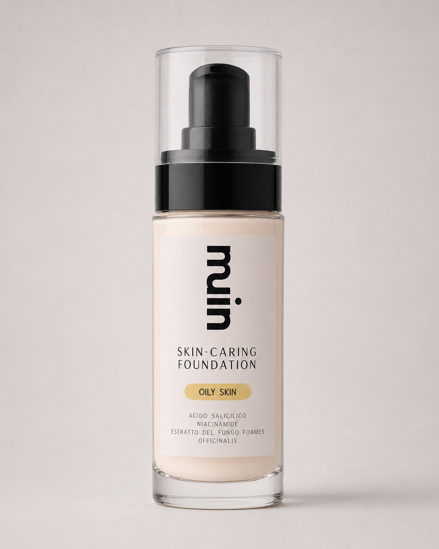 MUIN Skin-Caring Foundation Oily Skin per pelle grassa e lucida